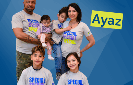 Ayaz mit Dravet.Syndrom und seine Familie