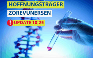Neues Update zu Ergebnissen des Medikaments Zorevunersen