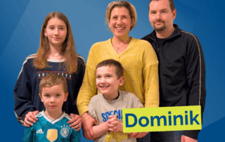 Familien Hain erzählt die Geschicht von Dravet Dominik.